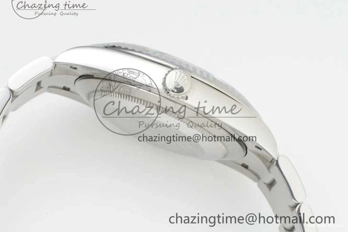 0219 DateJust 41 126334 NTF 1:1 Best Edition 904L Steel Blue Stick Dial on Oyster Bracelet VR Durable 2280